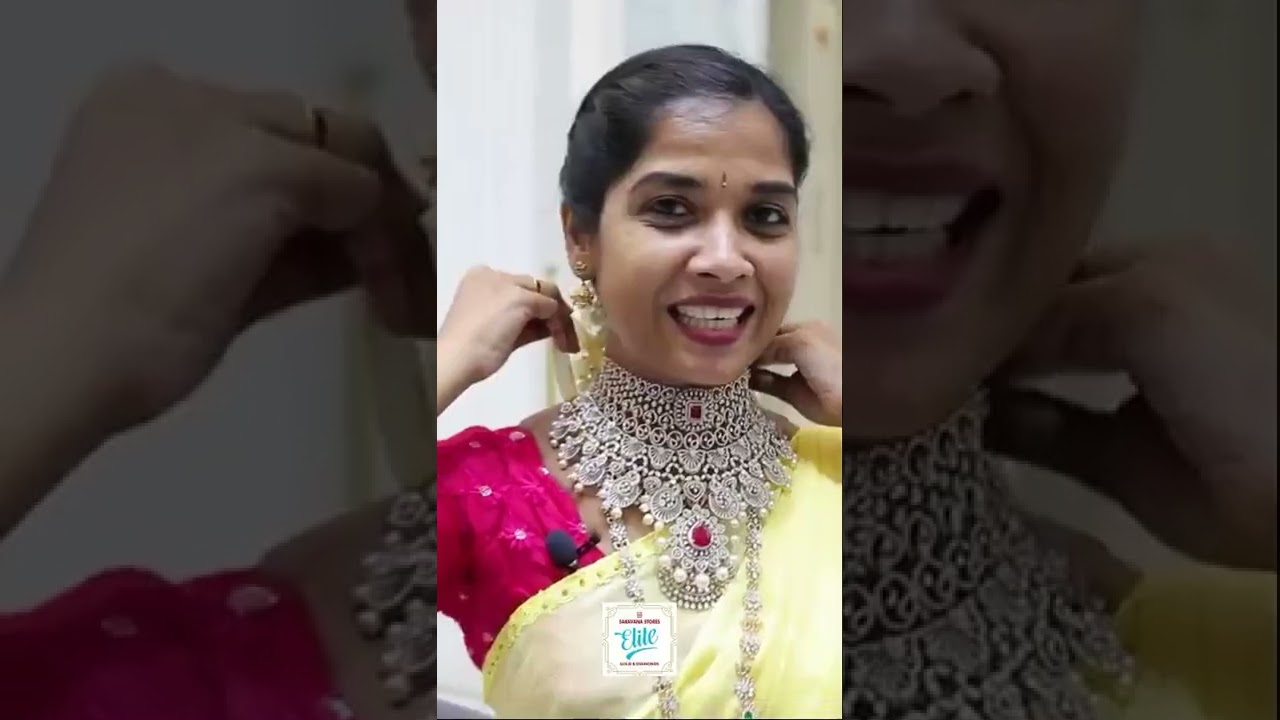#OorvambuLakshmi | A huge variety of diamond collections | Saravana Stores  Elite Diamond  #Shorts