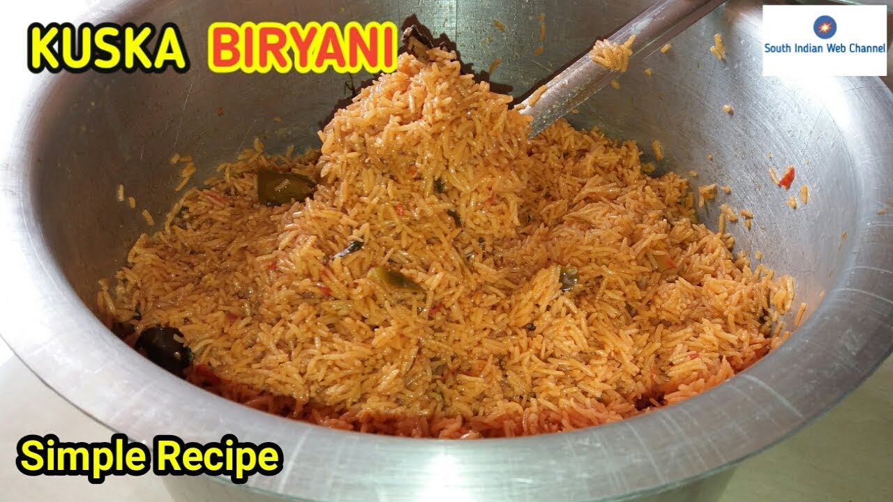 குஸ்கா பிரியாணி செம்ம சுவையாக செய்வது எப்படி | KUSKA BIRYANI IN TAMIL | Biryani Recipe