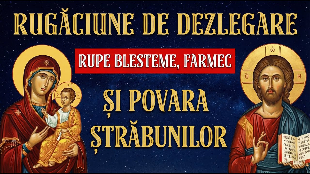 Rugăciune de Dezlegare până la al Nouălea Neam – Rupe Blesteme, Farmec și Povara Străbunilor