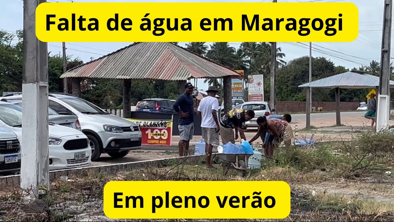 A falta de água em pleno verão em Maragogi | 02 de janeiro 2026 