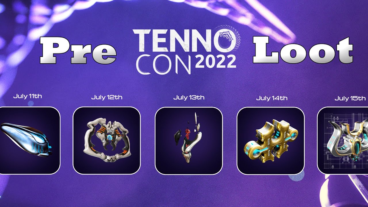Warframe Alerts Leading Up To Tennocon! Watch Any Stream For Free Items!