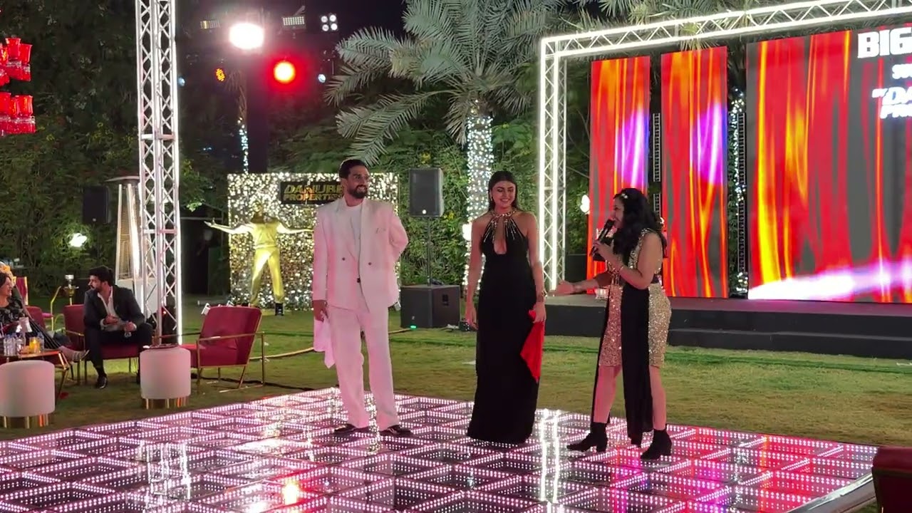 AMAAL MALTI AWEZ AT BIG BOSS 19 DUBAI 