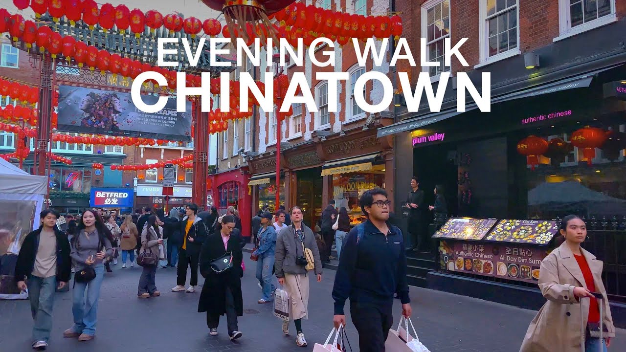 London Evening Walk in Chinatown | London Walking Tour