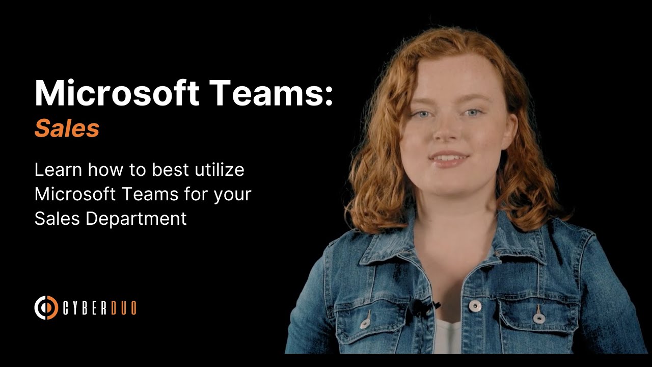 Microsoft Teams for Sales Department