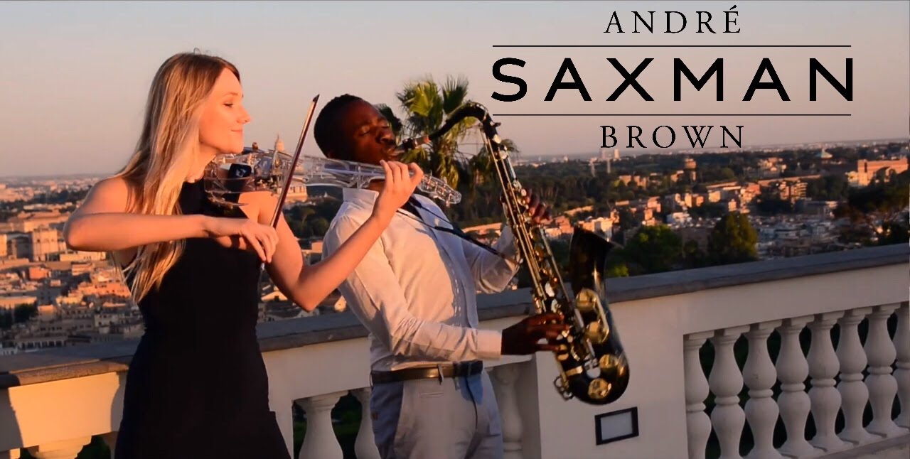 Thinking Out Loud - André SaxMan Brown & Sally Potterton, Ed Sheeran Cover at Villa Miani, Rome