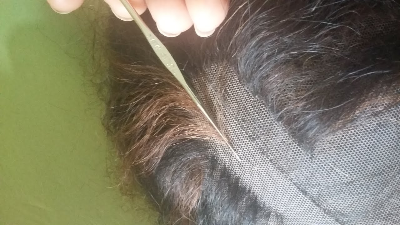 Ventilando front lace com agulha de crochet!!! Ventilating full lace with crochet hook!!!
