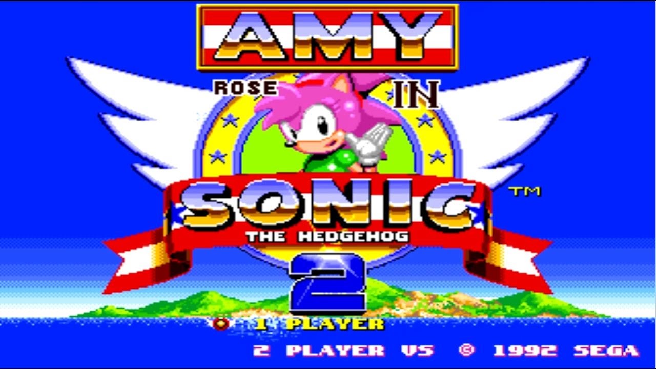 Amy Rose in Sonic the Hedgehog 2 - Longplay/Walkthrough (No Damage)