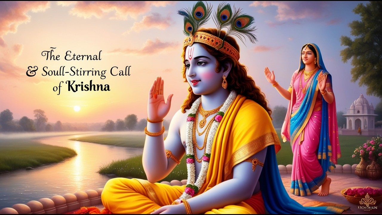 Eternal & Soul-Stirring Call of Krishna | The Tender and Divine Moment Krishna Called Radha