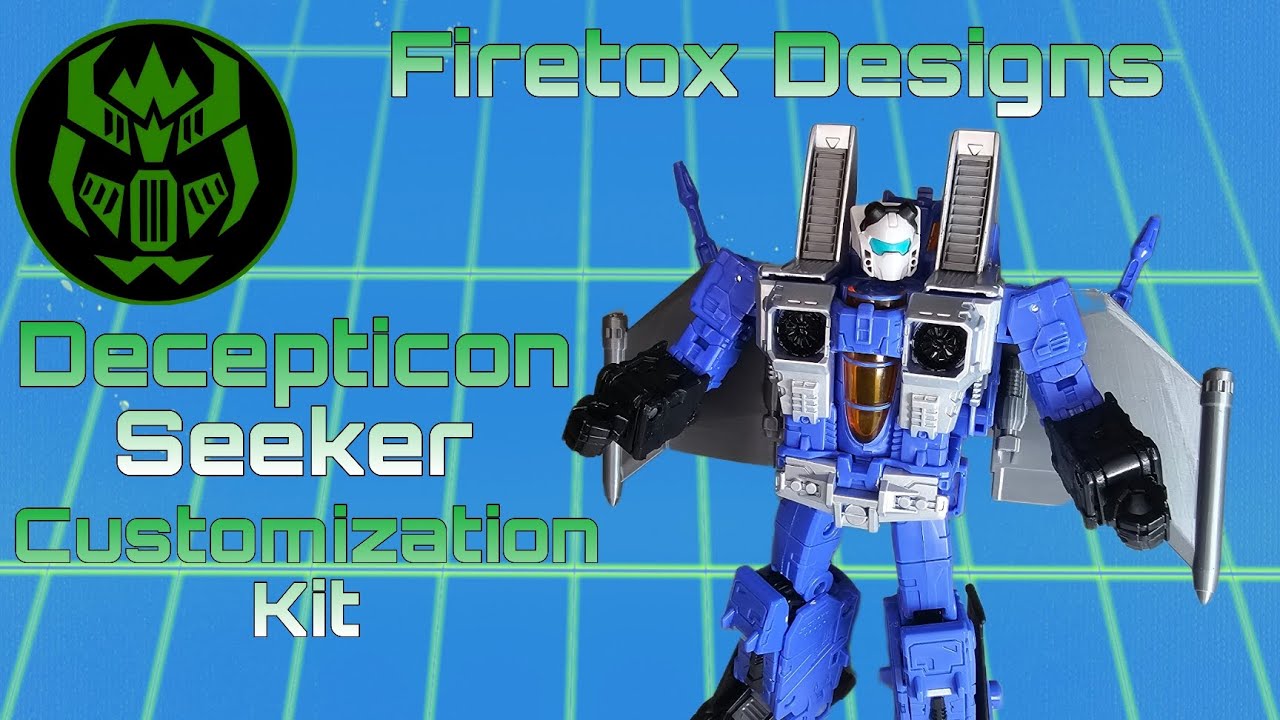 Firetox Designs - Decepticon Seeker Customization Kit #transformers #decepticons #custom #3dprinted