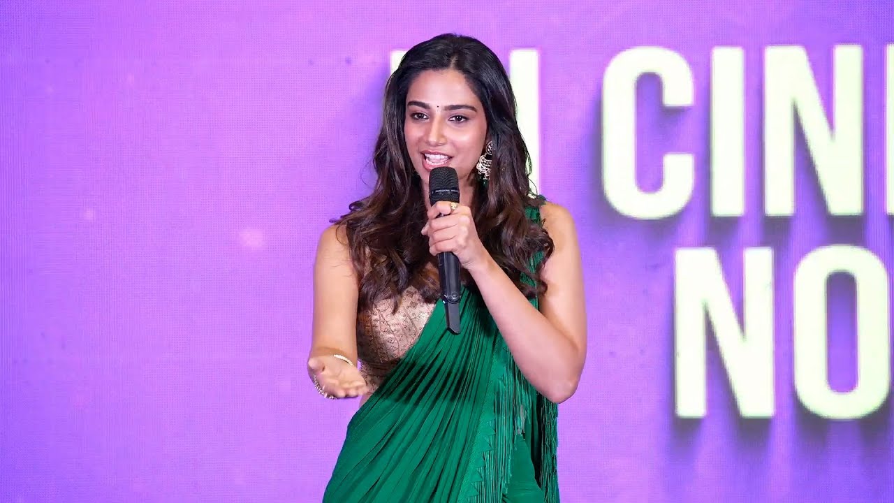 Actress Meenakshi Chaudhary Speech @ AnaganagaOkaRaju Thank You Meet | Naveen Polisetty @Hit TV Clips