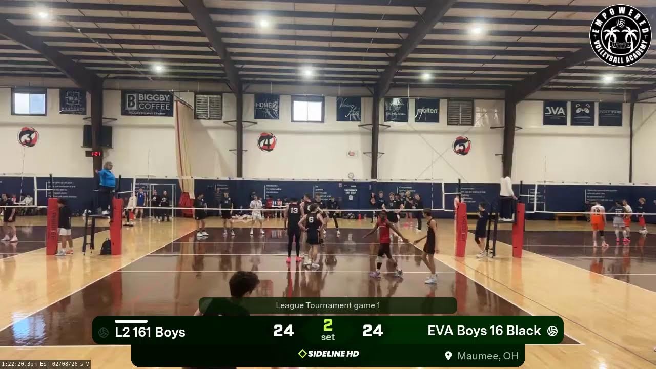 EVA Boys 16 Black vs. L2 161 Boys (2026.02.08)