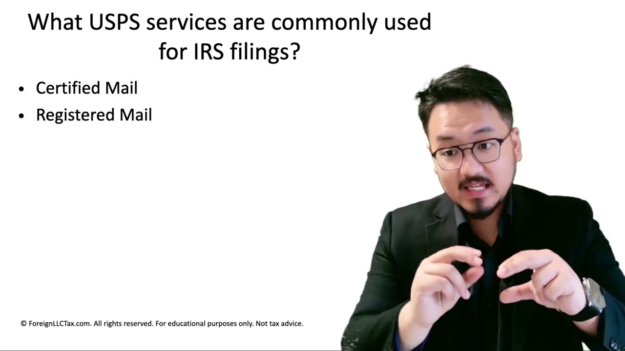 Варианты отправки налоговых форм IRS почтовой службой США (USPS) &mdash; заказное письмо против регистр...
