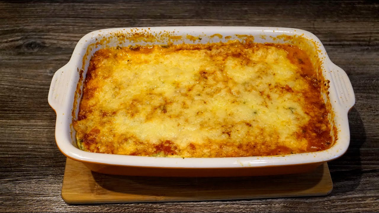 Лазанья из баклажанов