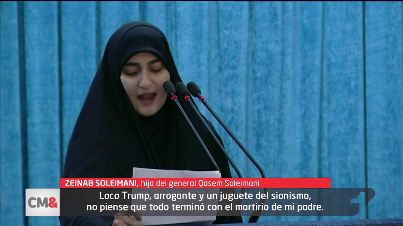 Hija de Qasem Soleimani dice que martirio de su padre traerá un «día oscuro» para EE. UU.