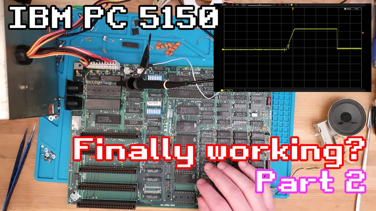 Diagnosing no video for this IBM PC 5150 restoration!