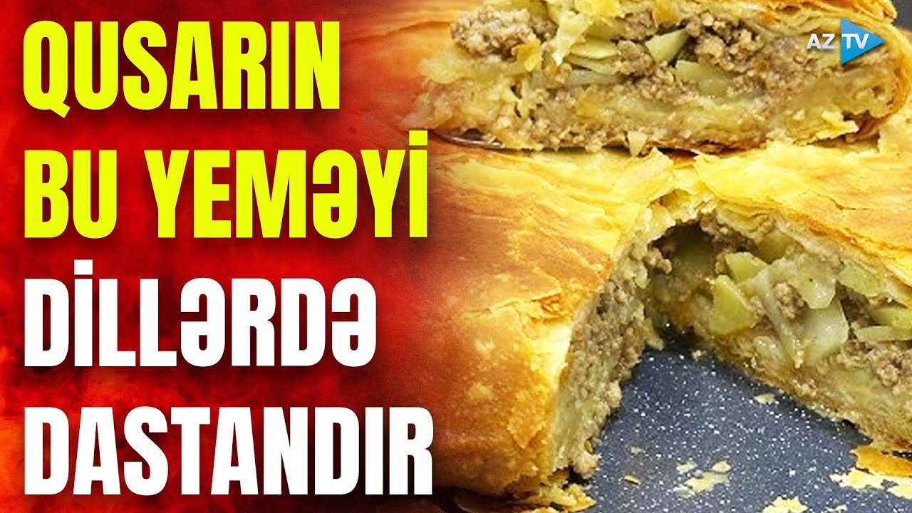 Qusarda hazırlanan bu yeməyin qışda dadından doymaq olmur: görün necə hazırlanır