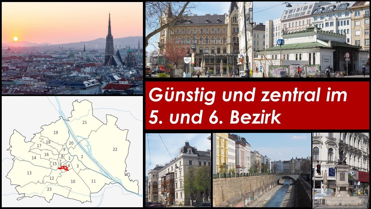 Wohnen in Wien - Günstig und zentrumsnah im 5. und 6. Bezirk (2021 - Teile 5./6. Bezirk)