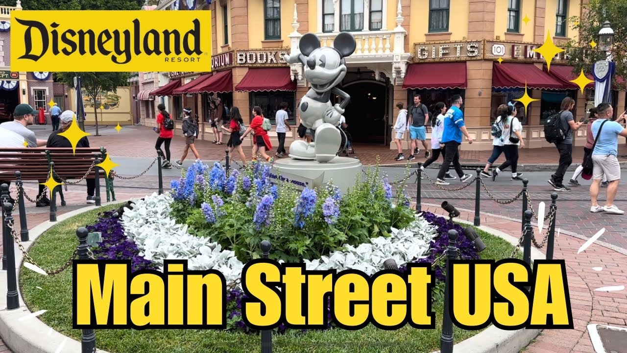 Main Street USA Walkthrough | Sights and Sounds of Disneyland | May 2023