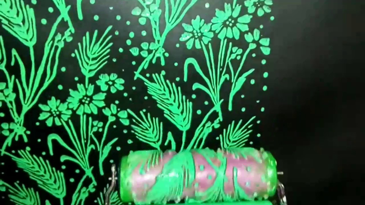 How to Apply Texture Paint by Pattern Roller GR 09