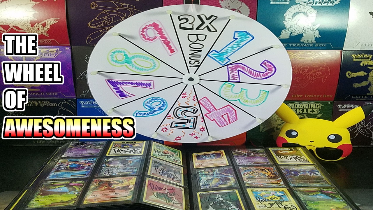 THE WHEEL OF AWESOMENESS IS BACK! POKEMON UNWRAPPED OT