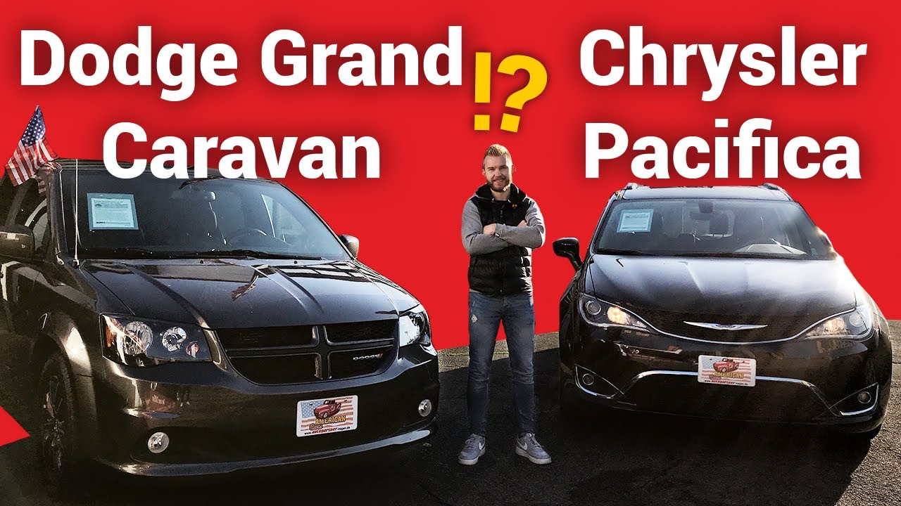 Dodge Grand Caravan vs. Chrysler Pacifica - US-Minivans im Vergleich | Autopartner American Cars