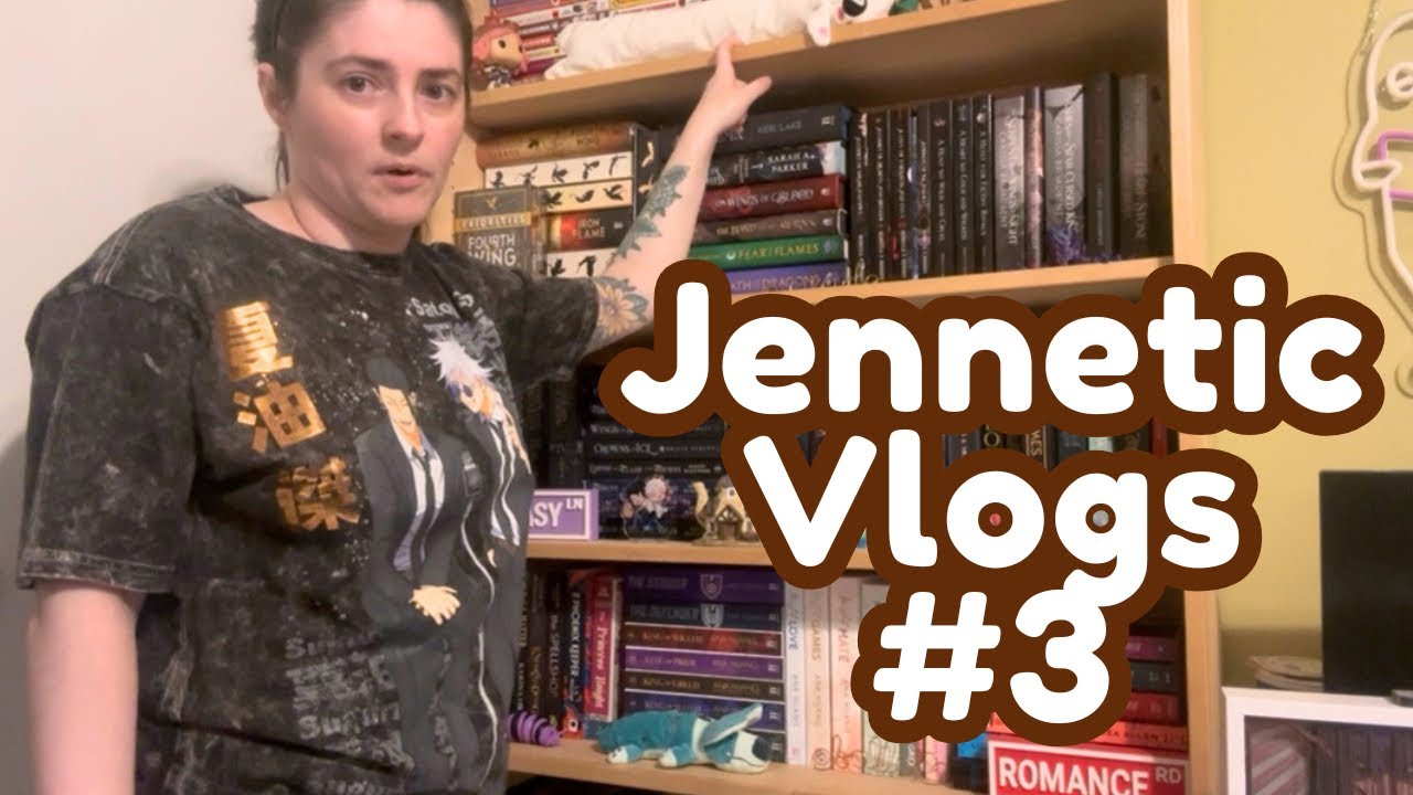 Jennetic Vlogs #3 | Bookshelf Tour!!!