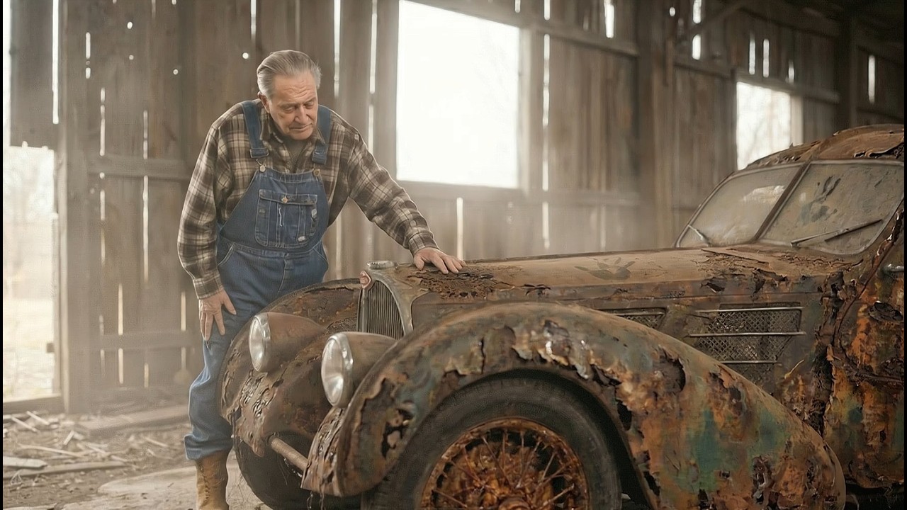 72-Year-Old Man Restores His Father’s 1932 Bugatti After Decades