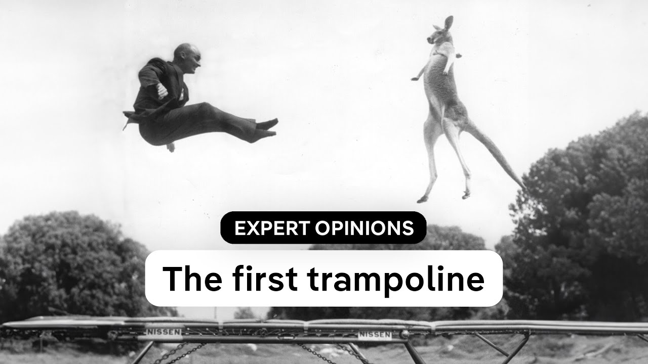 The Innovation of the Trampoline with the Daughter of the Inventor