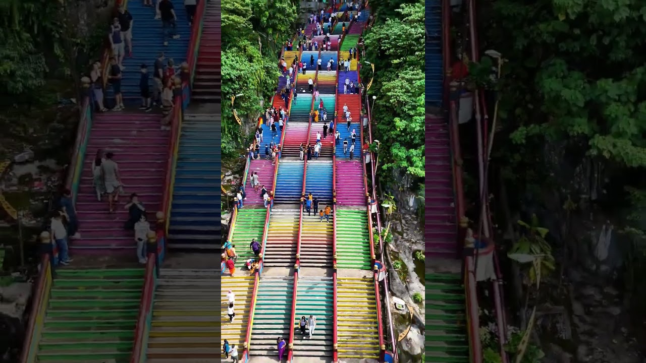 BATU CAVES KL MALAYSIA 🇲🇾 DJI MINI 4 PRO LETS GO!!!   #travel