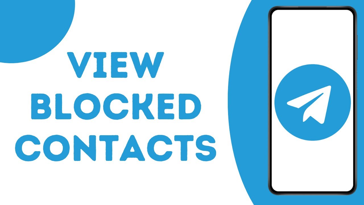 How To See Blocked Contacts on Telegram ?