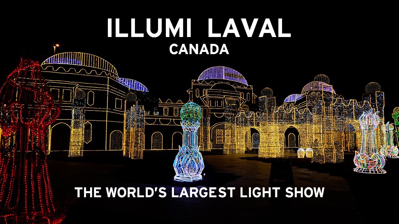 🇨🇦 Illumi Laval, Canada - The largest light show in the world - Summer 2022 [4K]