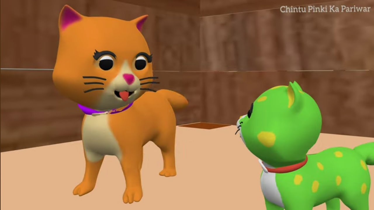 Billi ke Bache | Cat Cartoon | Cat Meowing | Cat | Kittens | Cat Videos | Billi | Meow Meow