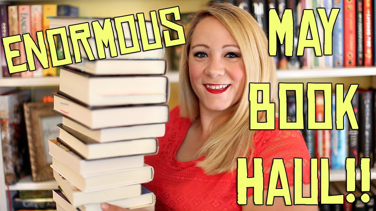 ENORMOUS MAY BOOK HAUL!!!!