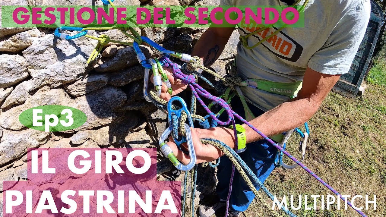 Gestione del secondo di cordata: Giro piastrina - Ep3 #focusclimbing 13
