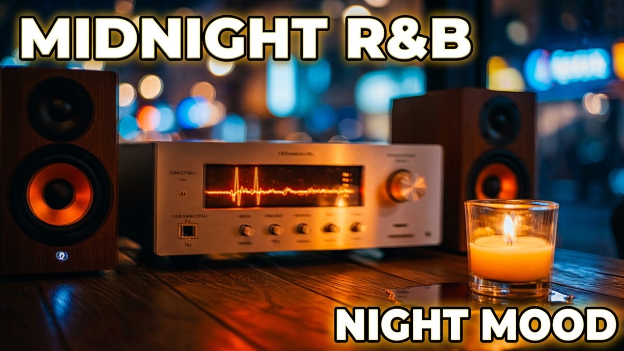 Deep Focus Music 🚗 Midnight City Drive R&B Beats for Study Flow & Night Work 🌃🎧