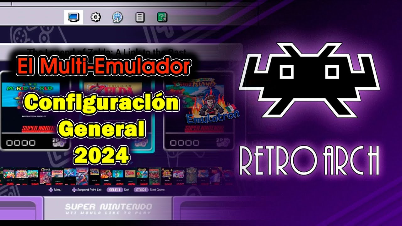 RetroArch el sistema multi-Emulador configuración general