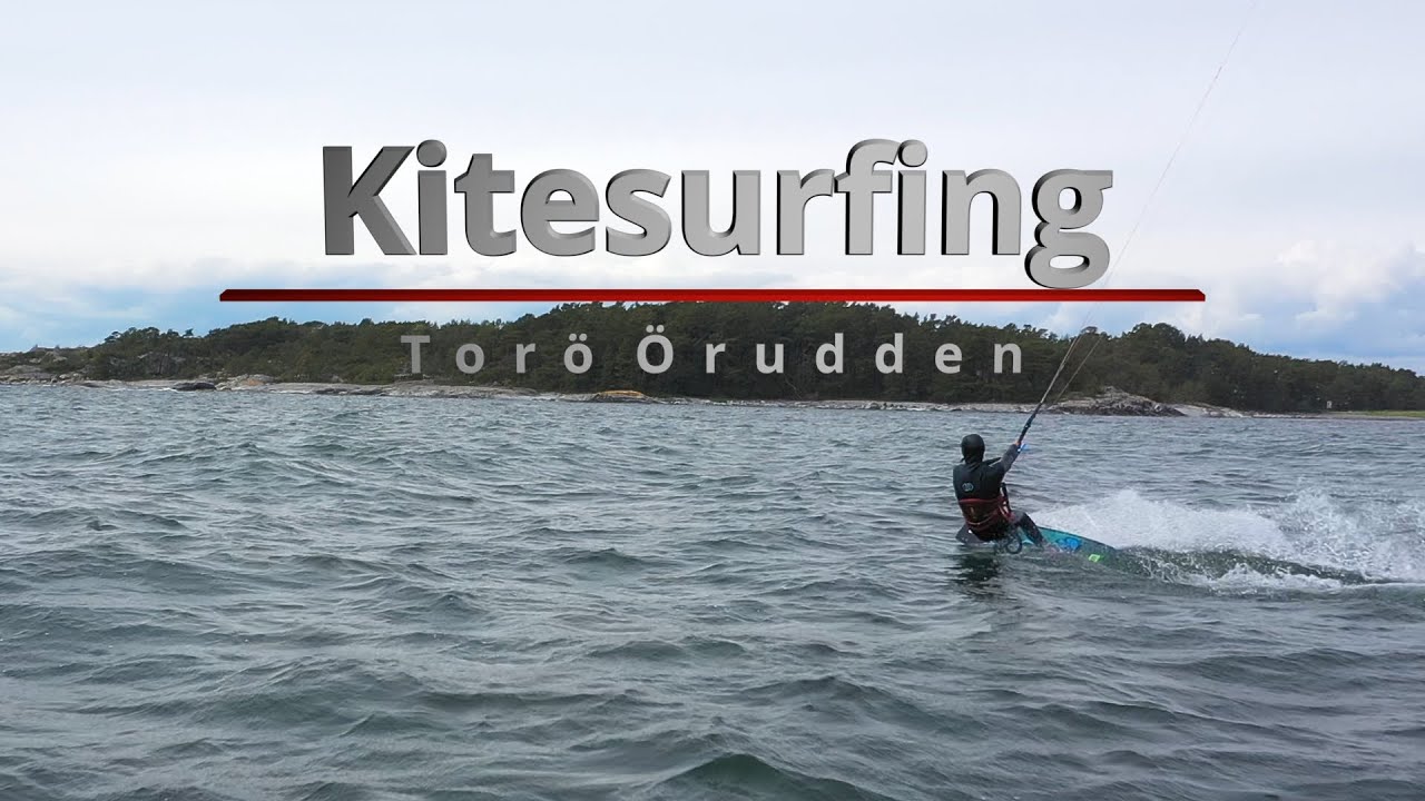 Kitesurfing Torö Örudden 2020
