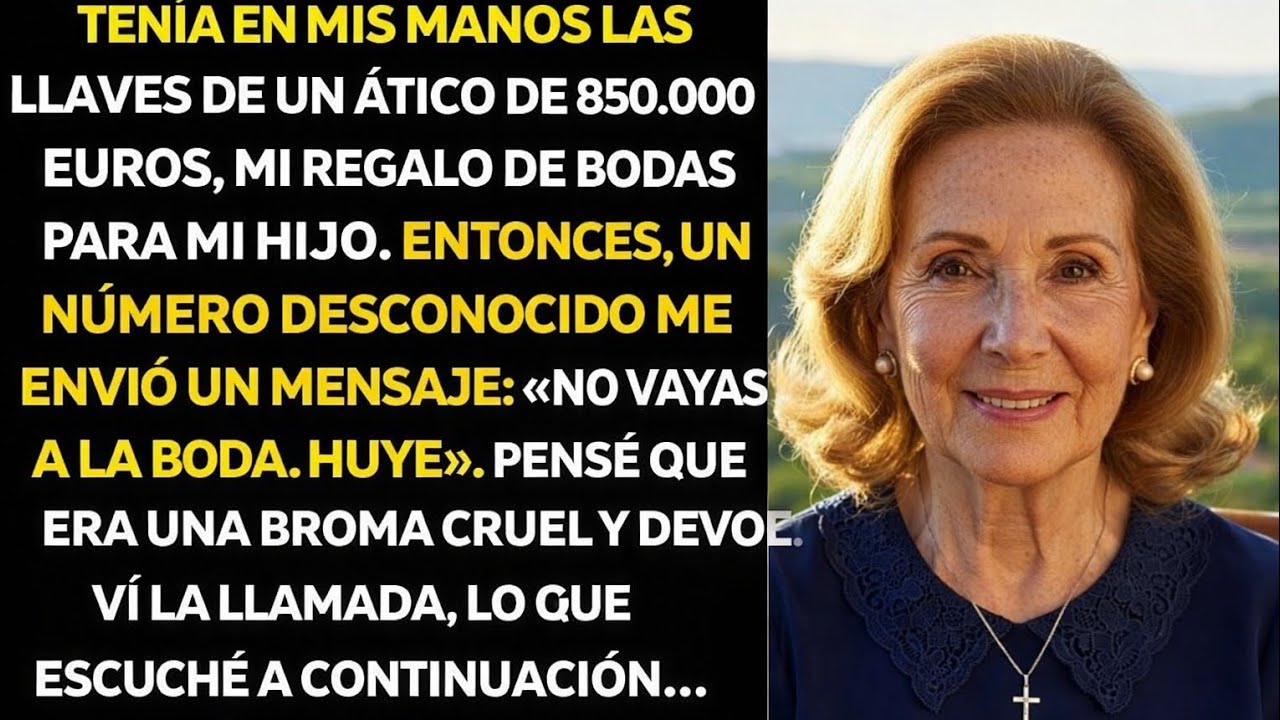 Un Número Extraño Me Escribió: «No Vayas A La Boda De Tu Hijo. Huye». Al Llamar, Escuché…