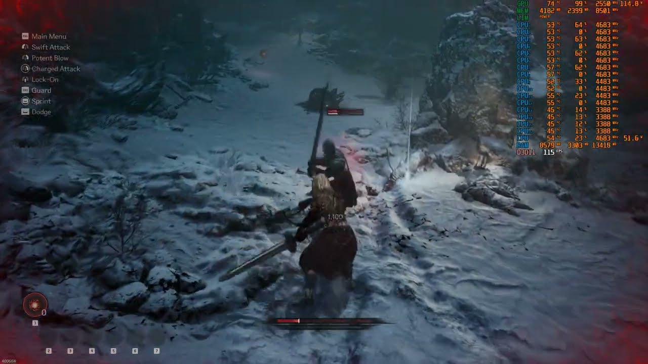 i5-12600KF - RTX 4060 - The First Berserker: Khazan