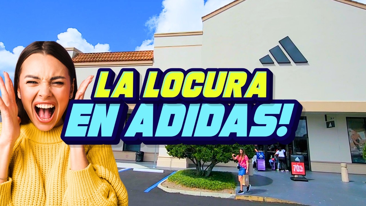 EL OUTLET del OUTLET de ADIDAS en ORLANDO 🤑 NADIE HABLA de esta tienda en ORLANDO!