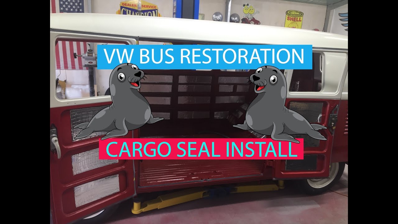 VW BUS RESTORATION HOW TO INSTALL YOUR DOOR SEALS  PART 14 #vwrestoration