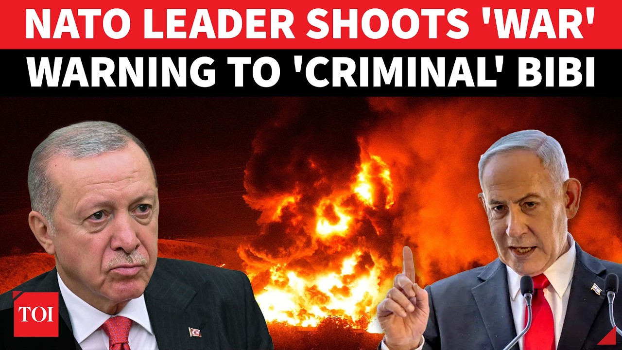 'BLOODBATH IN MIDEAST': Erdogan's 'WAR ULTIMATUM' To Israel Amid Public Spat With Netanyahu | Watch