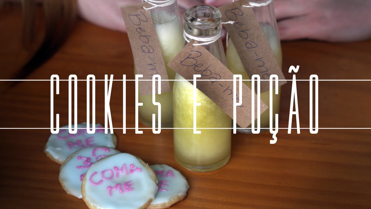 Cookies e Poção de 