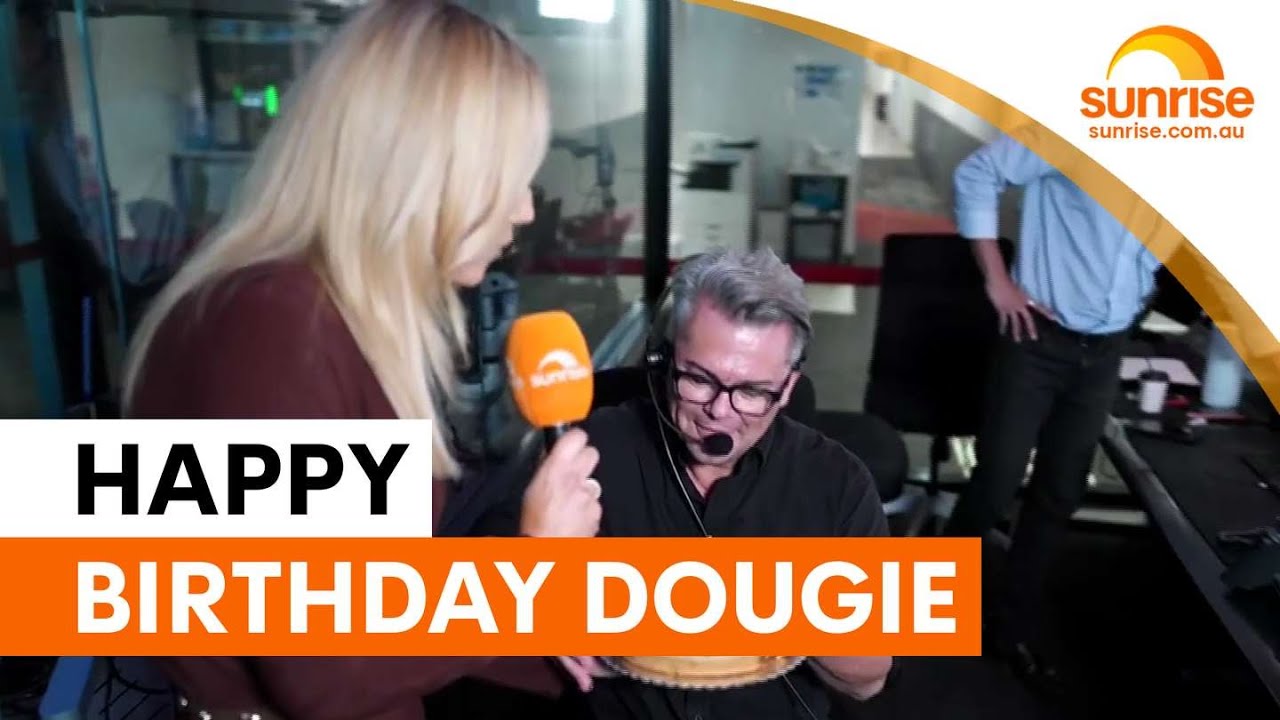 Sunrise celebrates Dougie's birthday milestone | Sunrise