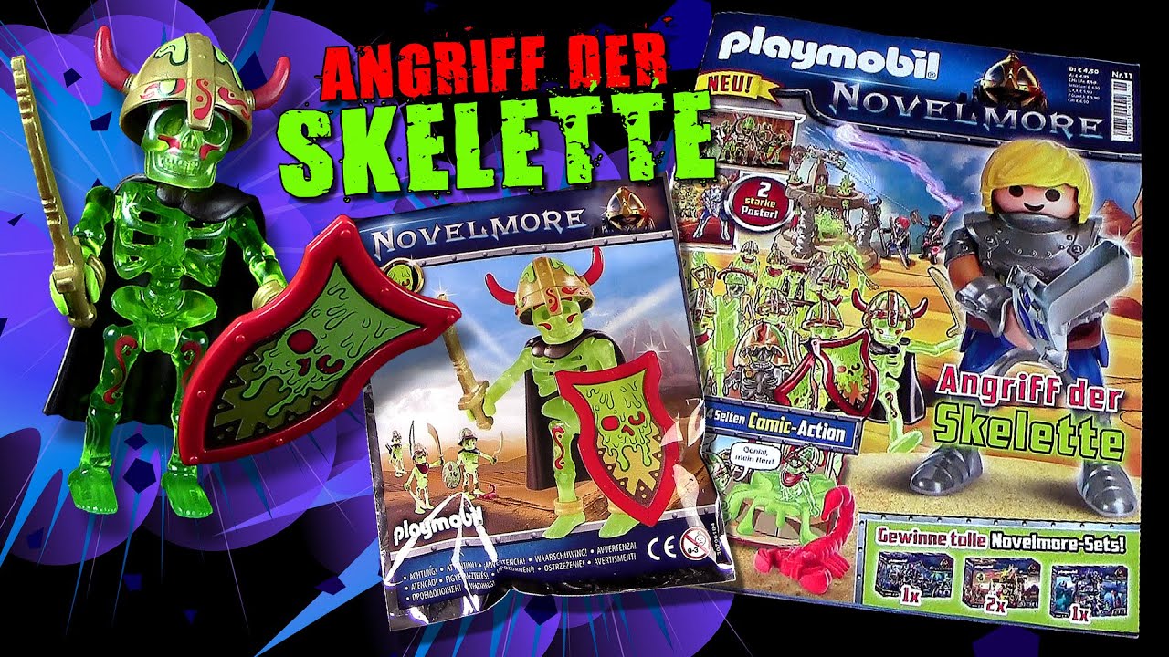 Playmobil ® Novelmore Magazin 11 mit Skelett Kno'Chesakk - Sal'ahari Sands - Review