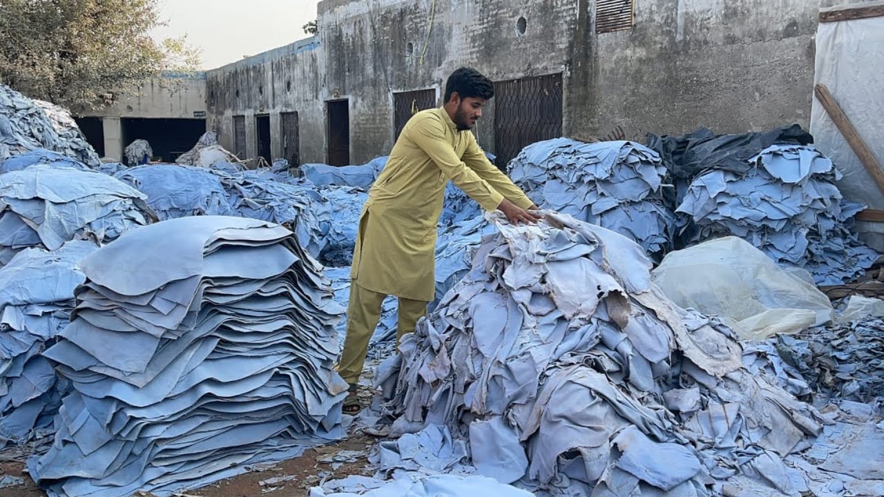 Turning Raw Leather into High-Quality Gloves | Amazing Manufacturing Process