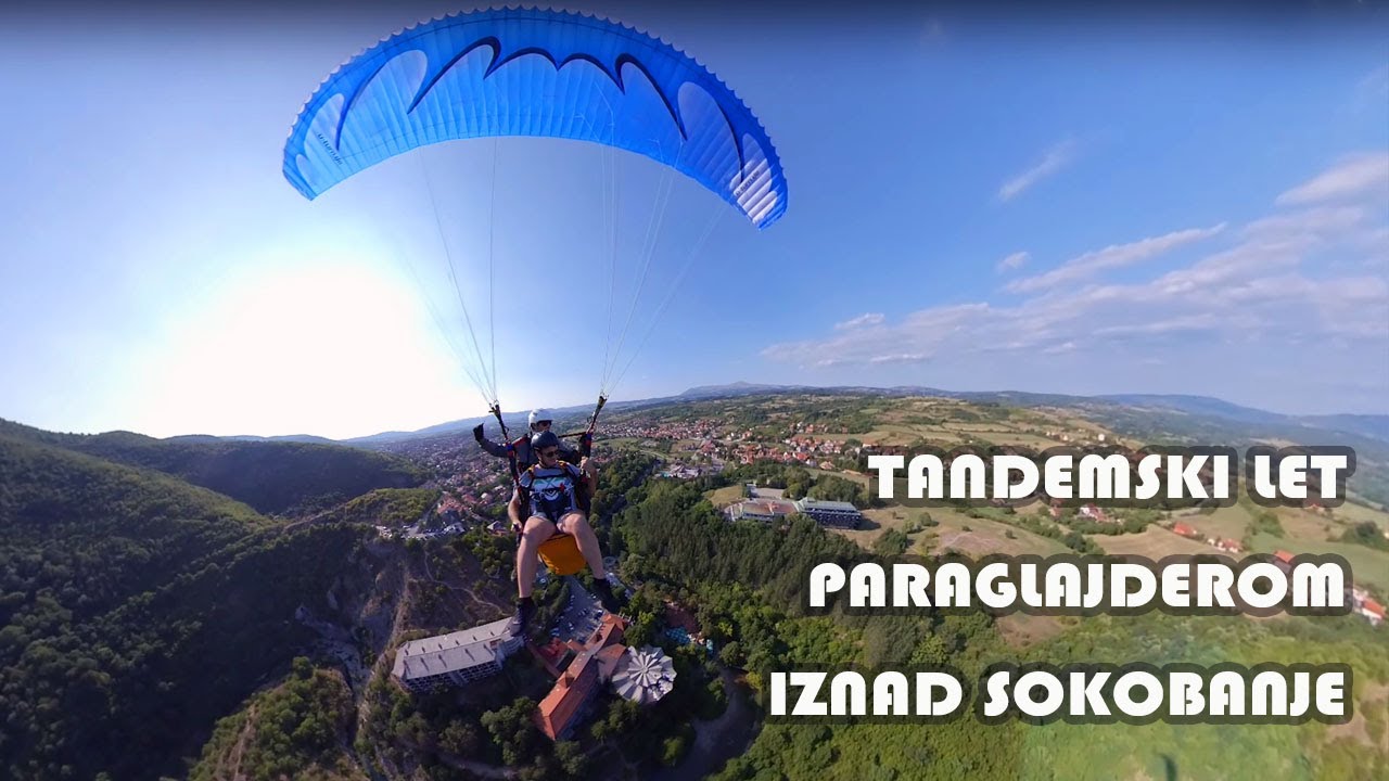 Paraglajding u Sokobanji