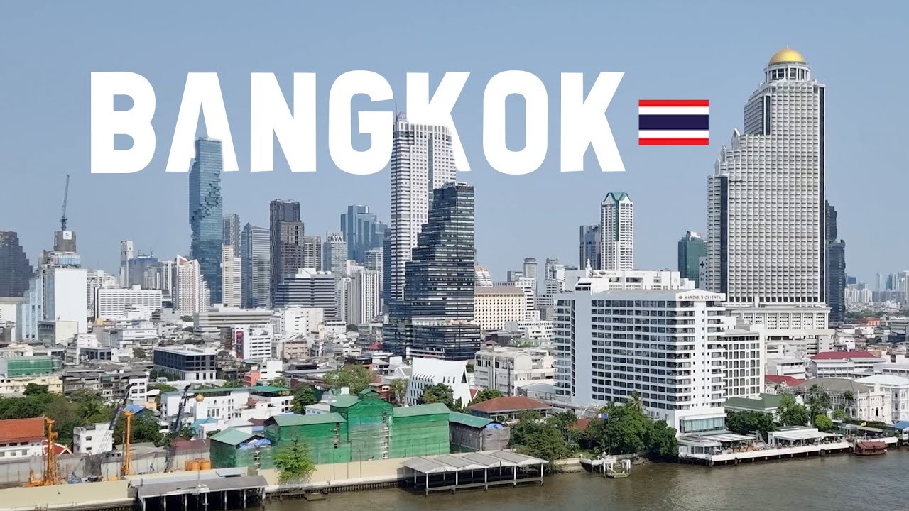 BANGKOK 2023 4K 🇹🇭 A DAY IN THE MEGA CITY OF THAILAND