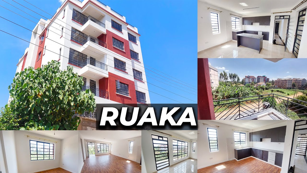 NEWLY CONSTRUCTED 3 BEDROOM APARTMENT TOUR RUAKA | GACHARAGE | KENYAN YOUTUBERS | NAIROBI HOUSE HUNT