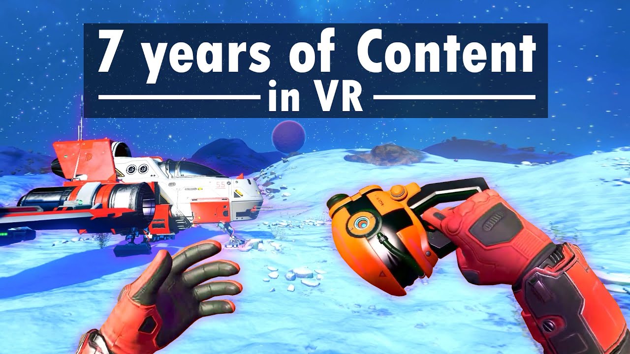 No Man's Sky в VR 7 лет спустя
